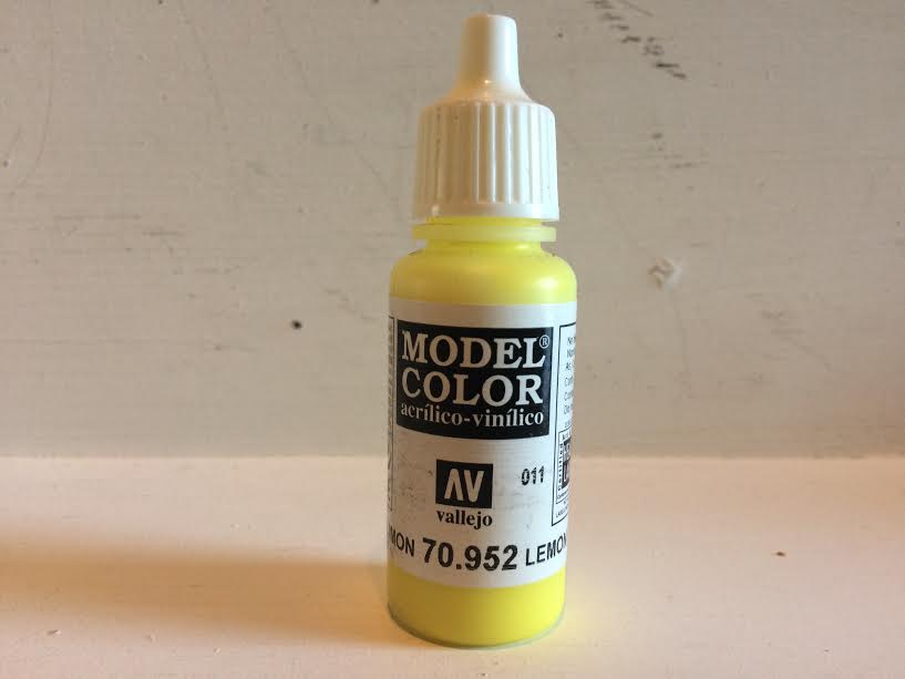 Model Color Acrylic Lemon Yellow 011