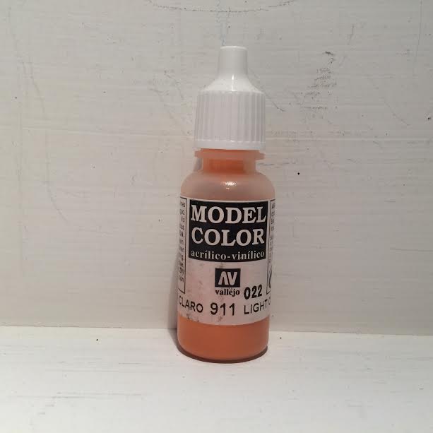 Model Color Acrylic Light Orange 022