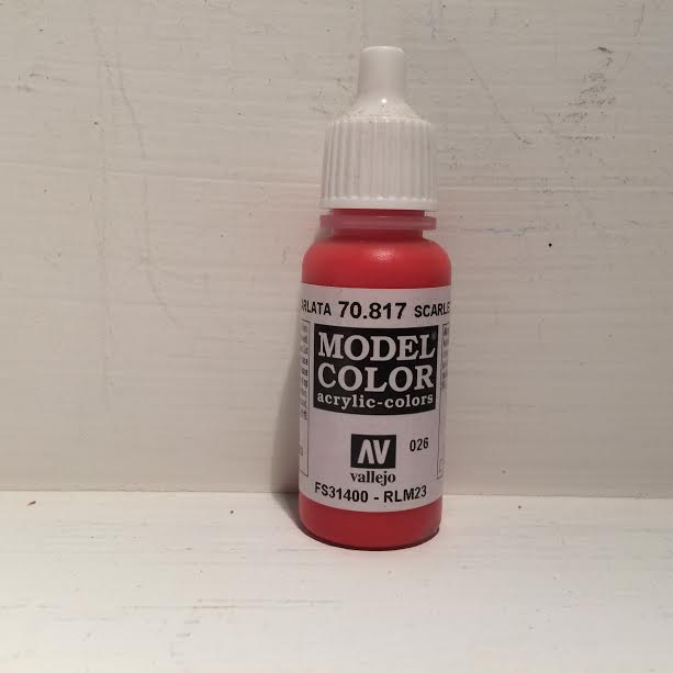 Model Color Acrylic Scarlet 026