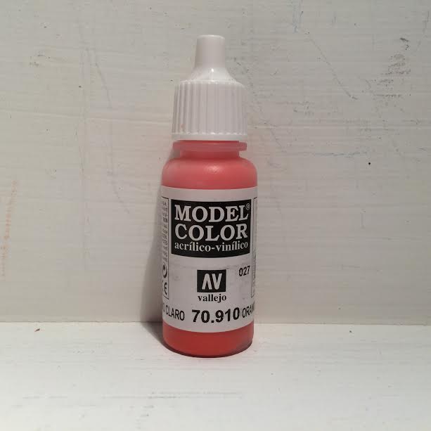 Model Color Acrylic Orange Red 027