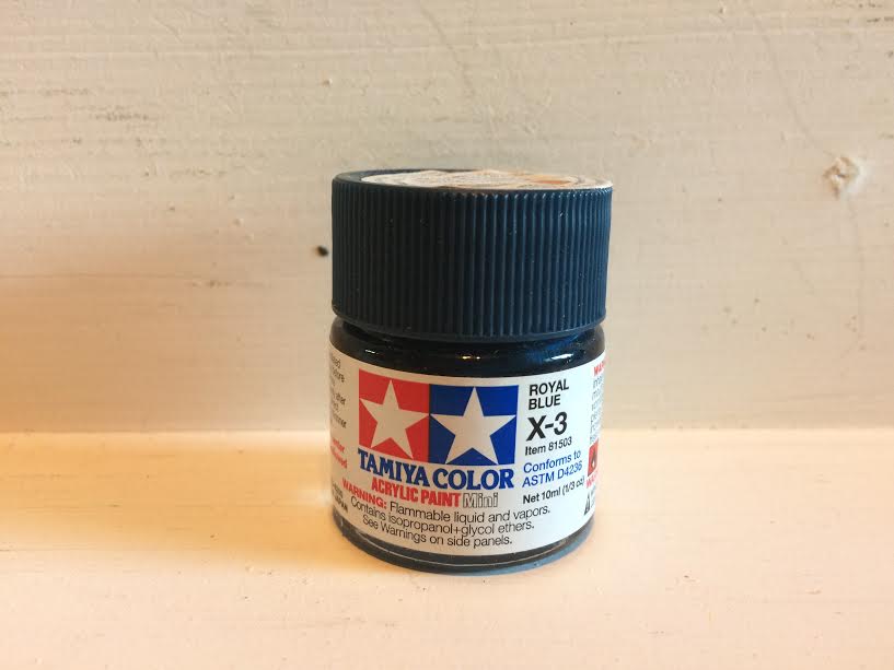 Tamiya Color Acrylic Royal Blue X-3