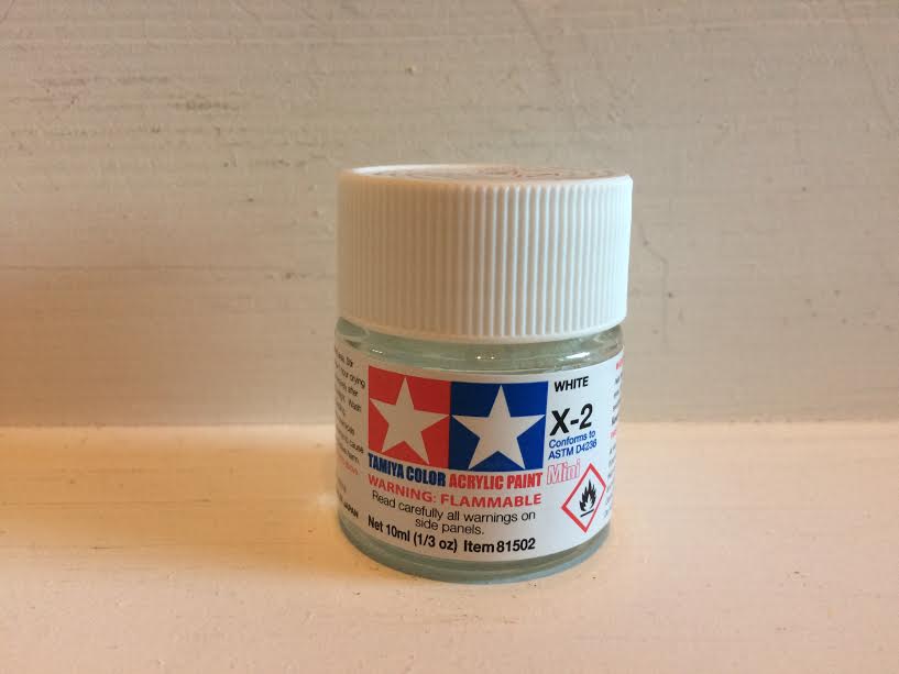 Tamiya Color Acrylic White X-2