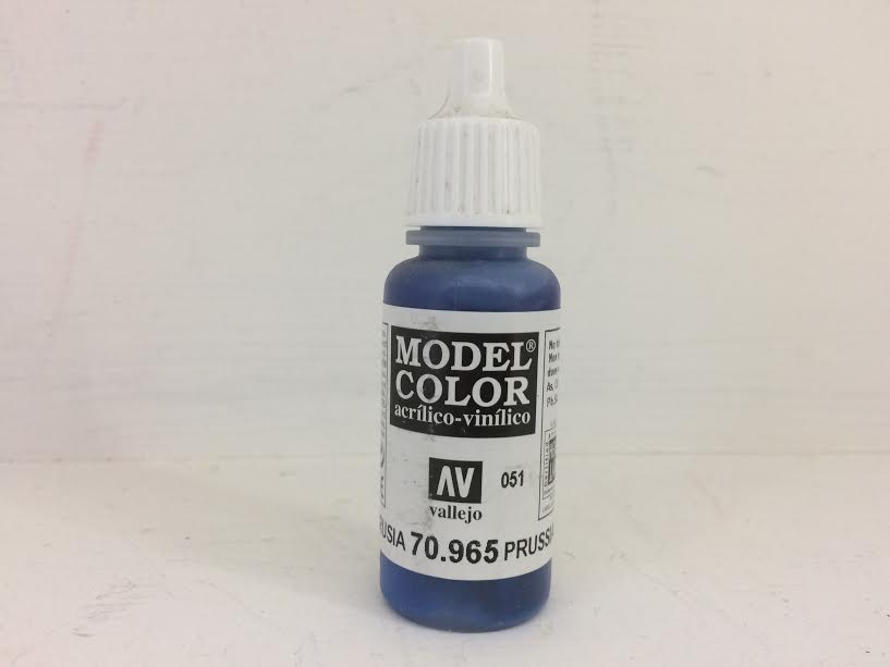 Model Color Acrylic Prussian Blue 051