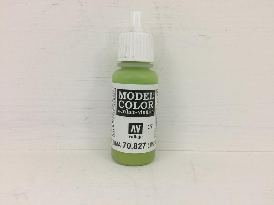 Model Color Acrylic Lime Green 077