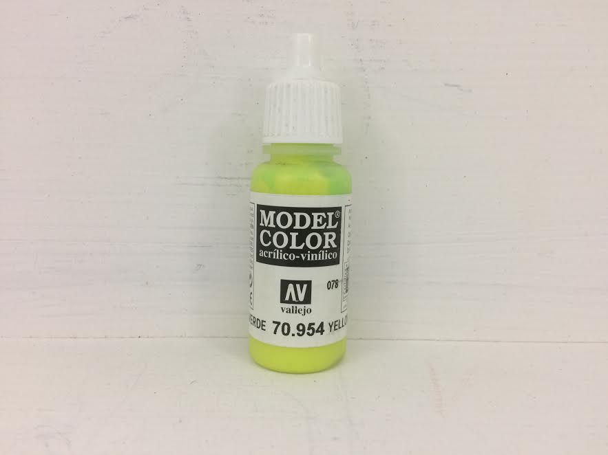 Model Color Acrylic Yellow Green 078
