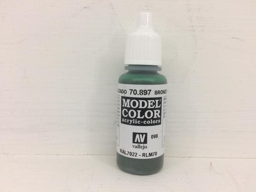 Model Color Acrylic Bronze Green 098