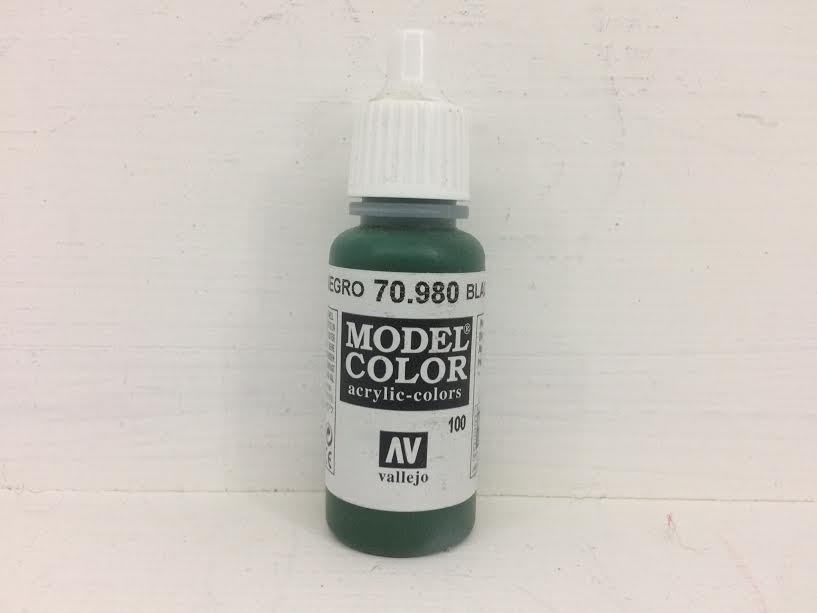 Model Color Acrylic Black Green 100