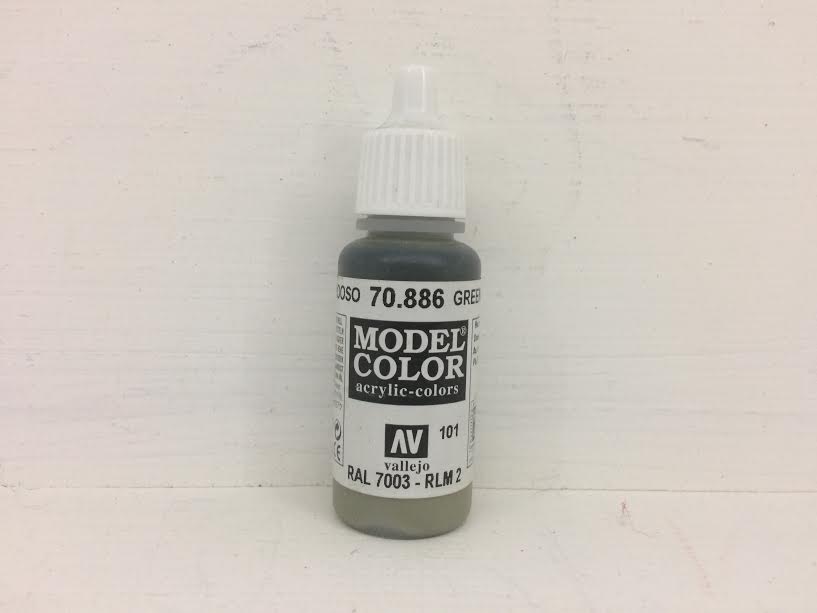 Model Color Acrylic Green Grey 101