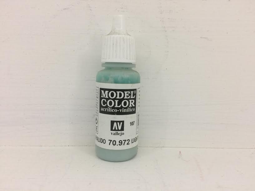 Model Color Acrylic Light Green Blue 107