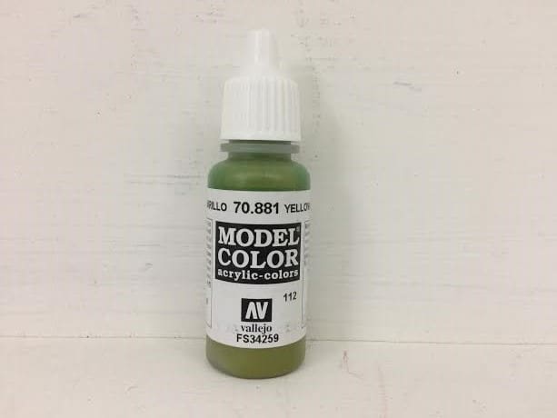 Model Color Acrylic Yellow Green 112
