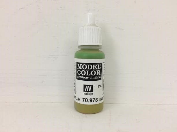 Model Color Acrylic Dark Yellow 116