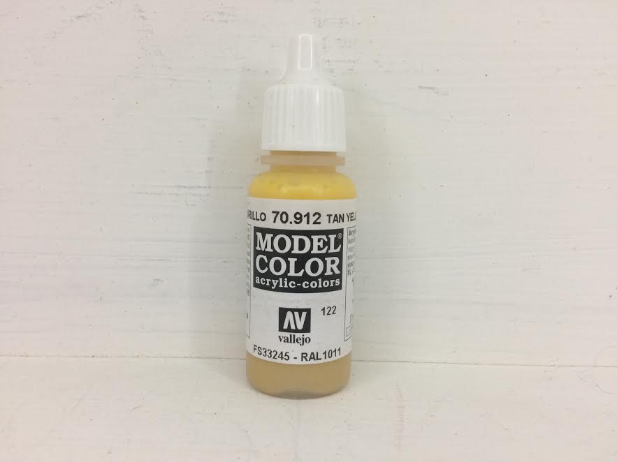 Model Color Acrylic Tan Yellow 122