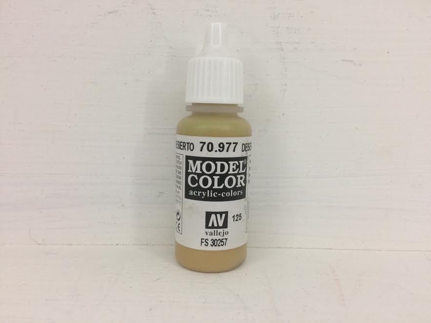 Model Color Acrylic Desert Yellow 125