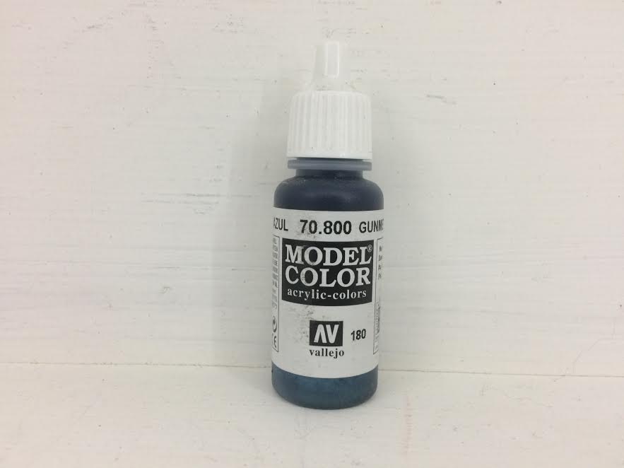 Model Color Acrylic Gunmetal Blue 180