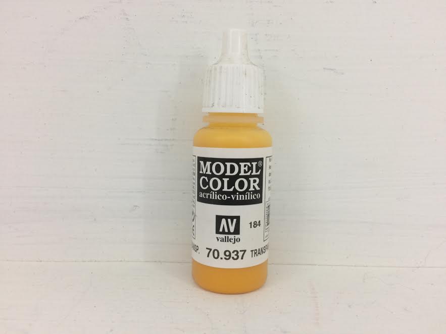 Model Color Acrylic Transparent Yellow 184