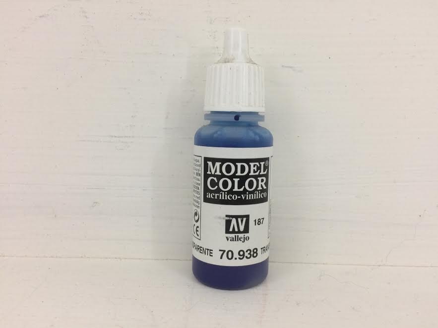 Model Color Acrylic Transparent Blue 187