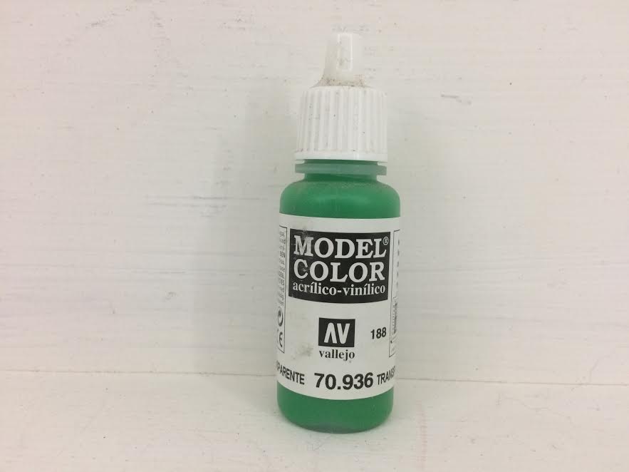 Model Color Acrylic Transparent Green 188