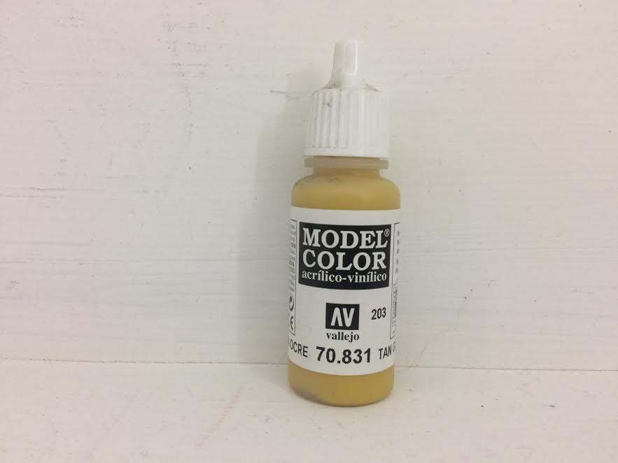 Model Color Acrylic Tan Glaze 203