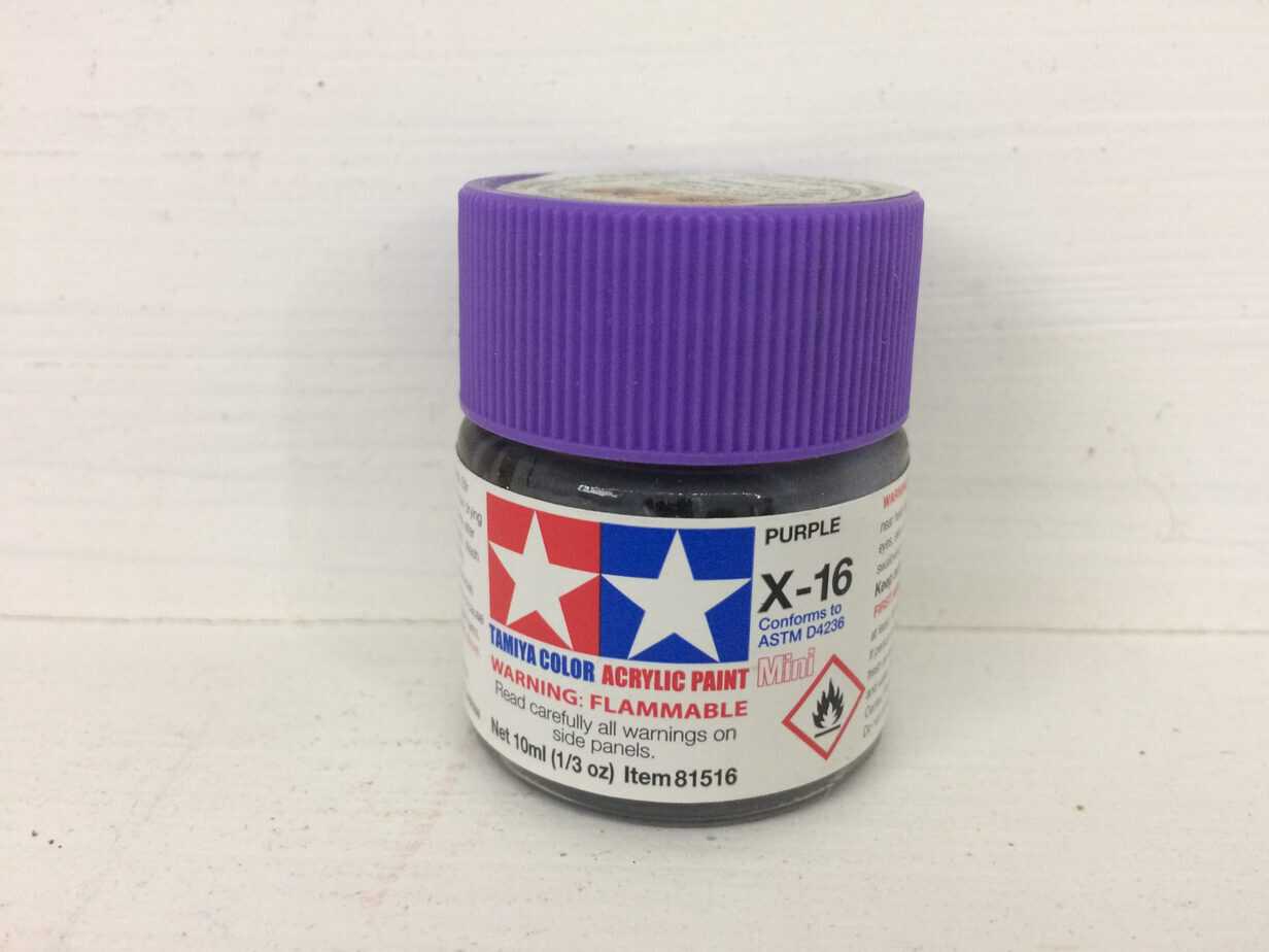 Tamiya Color Acrylic Purple X-16