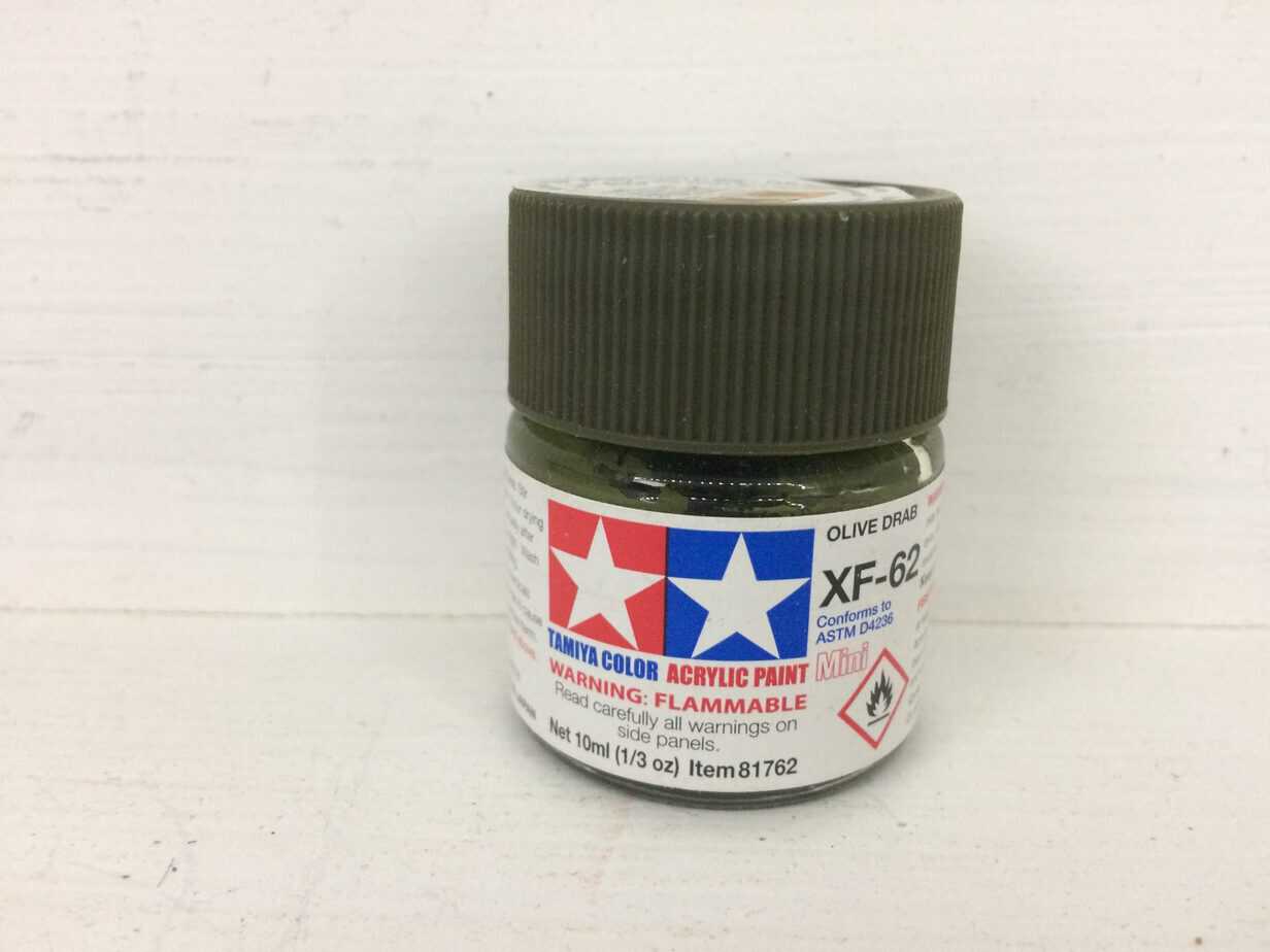 Tamiya Color Acrylic Olive Drab XF-62
