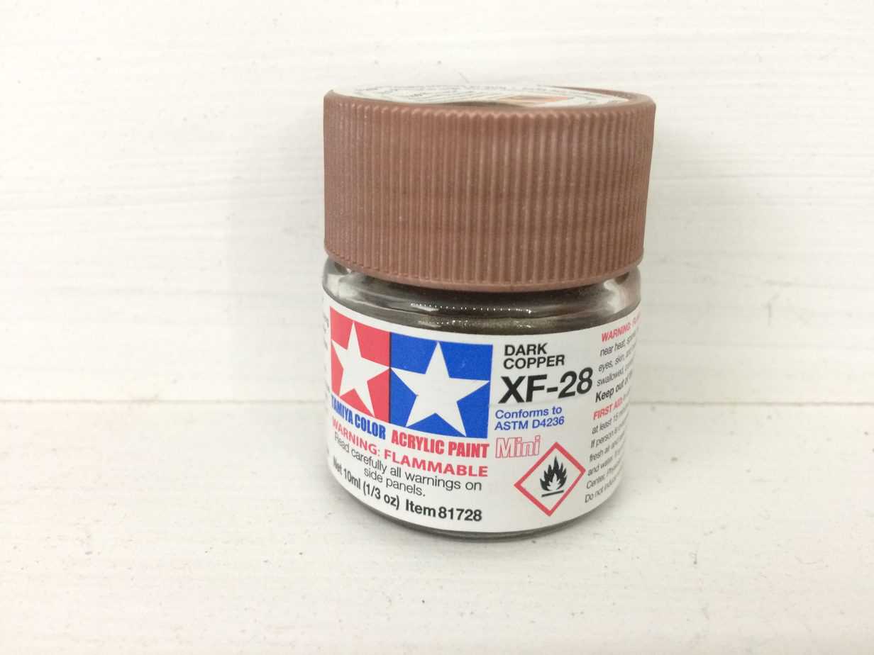 Tamiya Color Acrylic Dark Copper XF-28