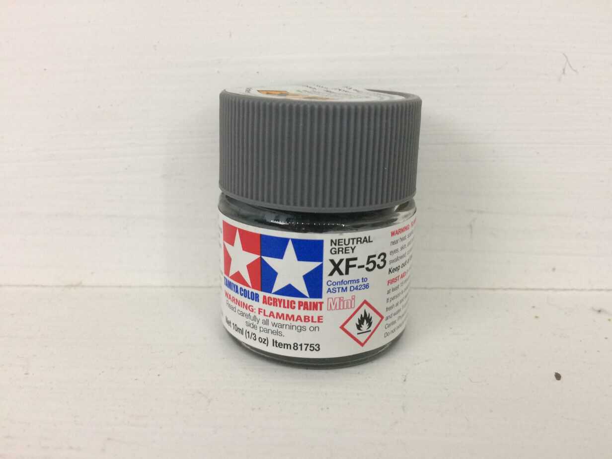 Tamiya Color Acrylic Neutral Grey XF-53