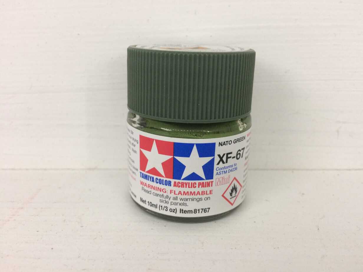 Tamiya Color Acrylic Nato Green XF-67