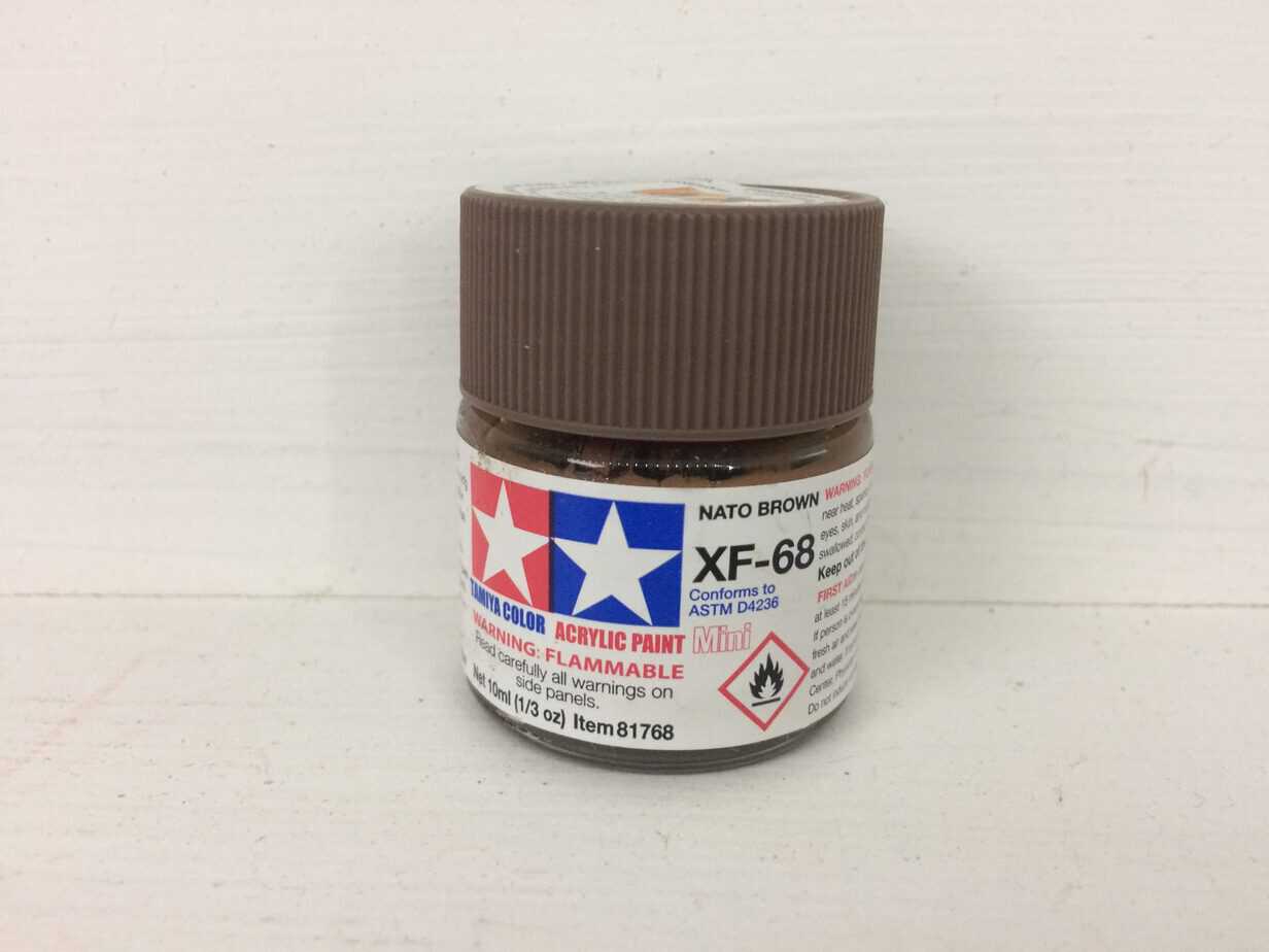 Tamiya Color Acrylic Nato Brown XF-68
