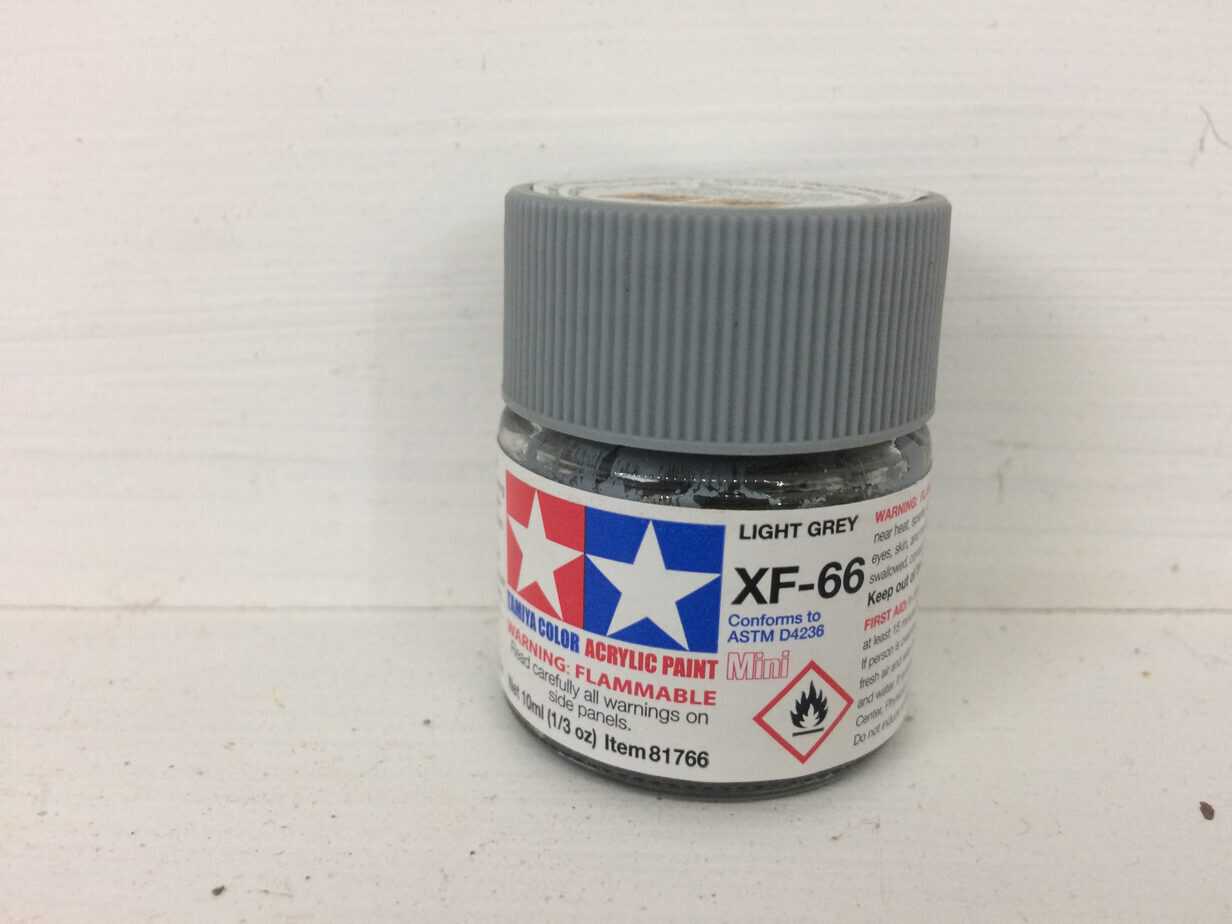 Tamiya Color Acrylic Light Grey XF-66