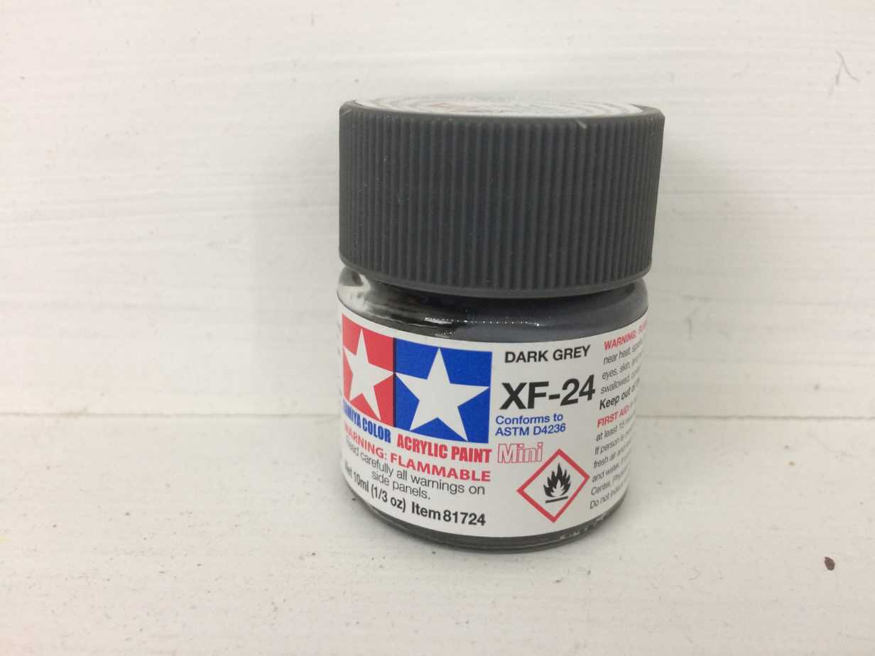 Tamiya Color Acrylic Dark Grey XF-24