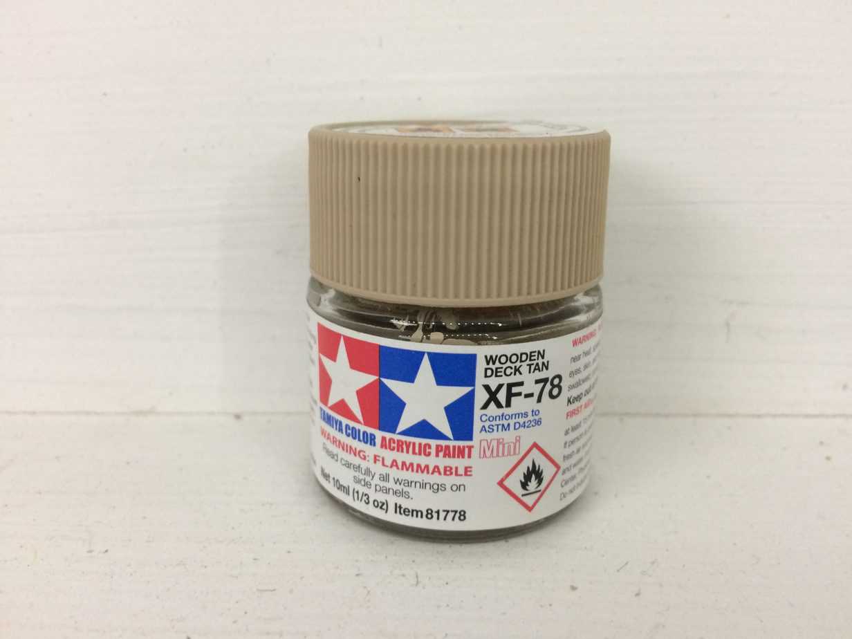 Tamiya Color Acrylic Wooden Deck Tan XF-78