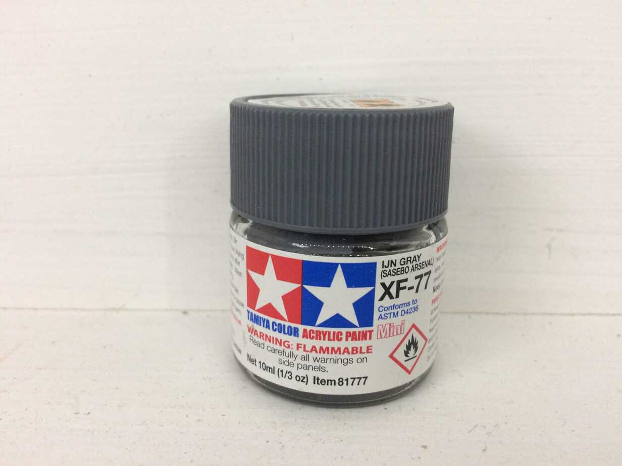Tamiya Color Acrylic IJN Gray (Sasebo Arsenal) XF-77
