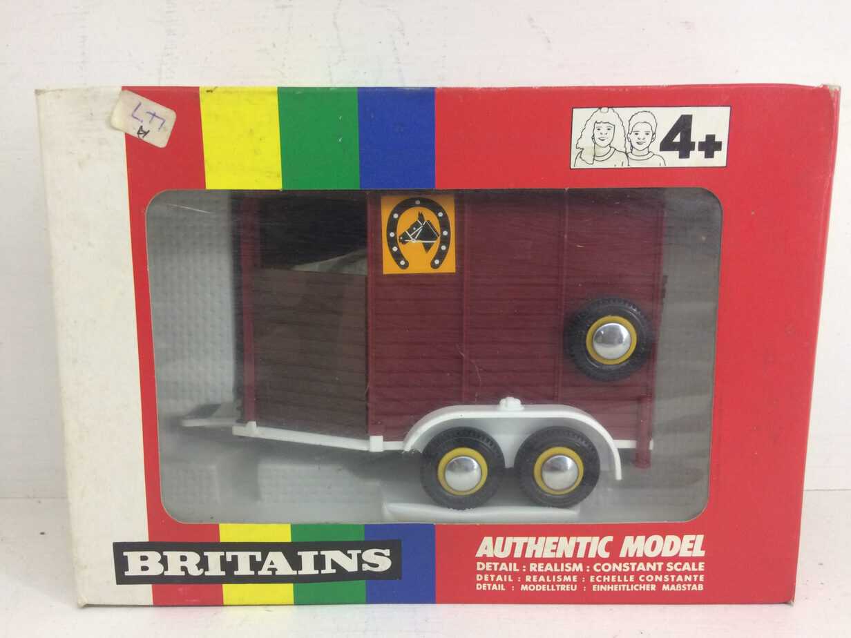 Vintage Britains Horsebox with Horse