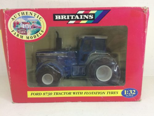 Vintage Britains Ford 8730 Tractor With Flotation Tyres