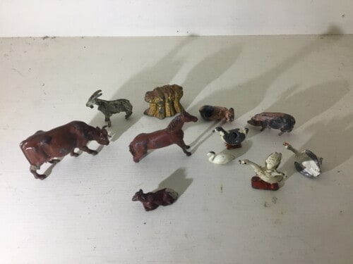 Vintage Britains Metal Animals