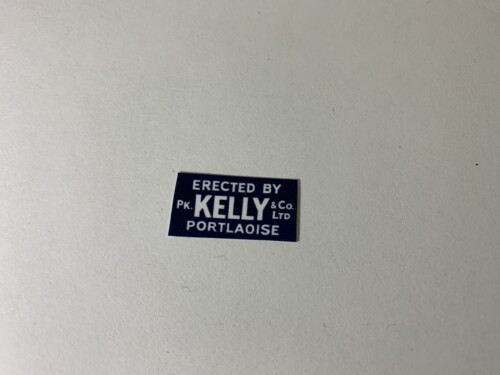 Kelly Shed Sign Decal