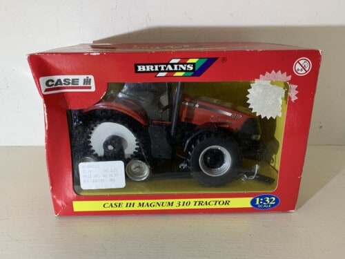 Converted Britains Case IH Magnum 310 Tractor with Track Tyres