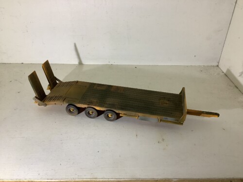 Weathered Britains Kane Low Loader Trailer