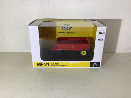 Universal Hobbies Massey Ferguson MF21 3.5 Ton Hydraulic Tipping Trailer