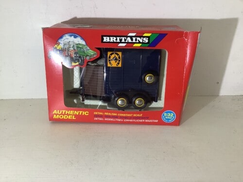 Britains Rice Double Horsebox With Horse