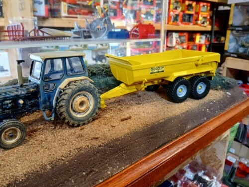 Converted Britains Dooley Dump Trailer