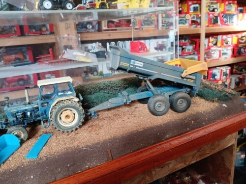 Weathered Britains Kane Trailer