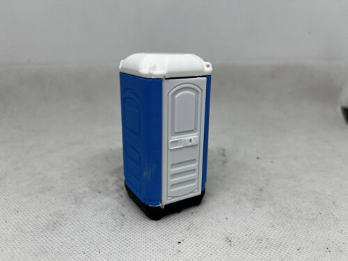 3D Printed Portaloo - Blue