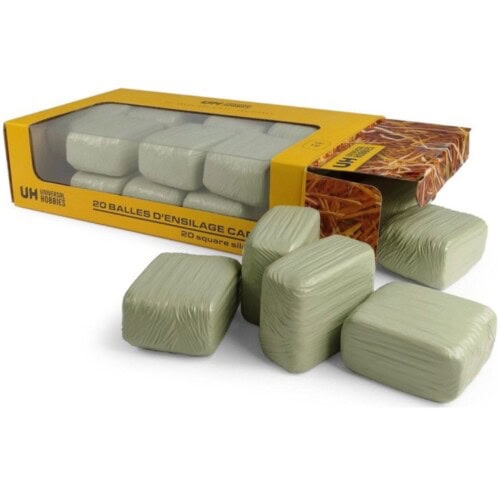 Universal Hobbies 20 Square Silage Bales Green