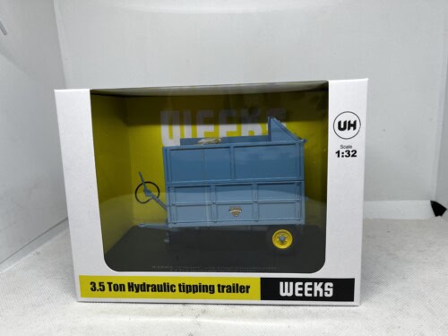 Universal Hobbies Weeks “Convert” With Silage Extension Sides 3.5 Ton Hydraulic Tipping Trailer