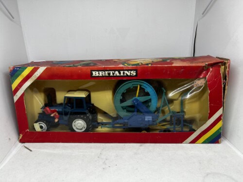 Britains Ford Tractor and Hose Drum Irrigator
