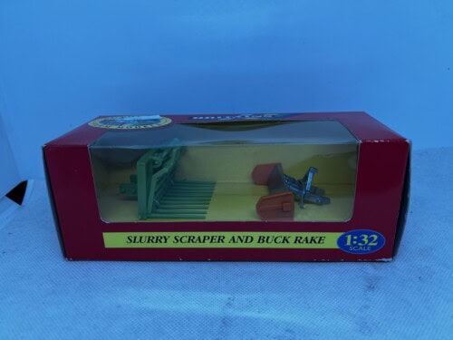 Britains Slurry Spreader and Buck Rake