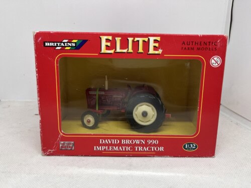 Britains Elite David Brown 990 Implematic Tractor