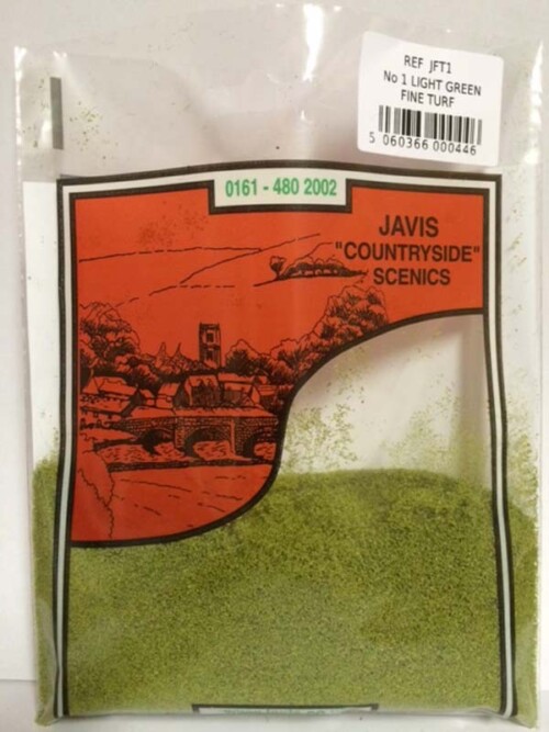 javis no. 1 light green fine turf